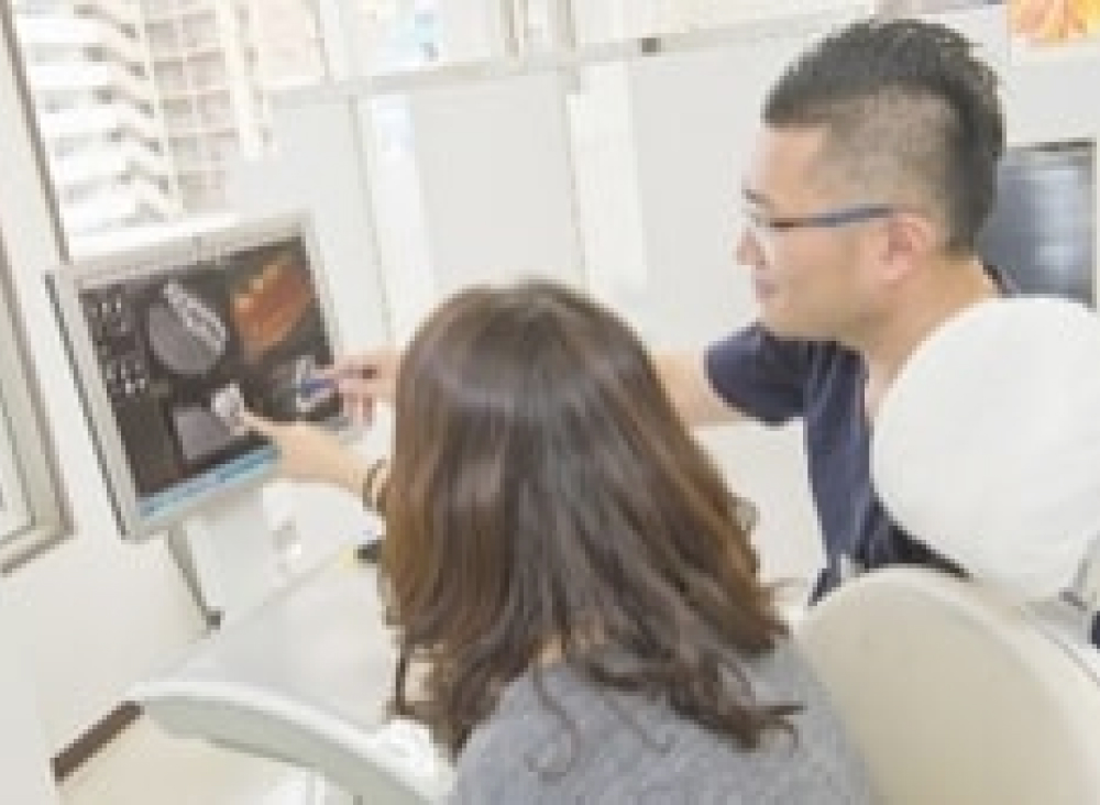 患者さまに全て納得してもらった上で治療を行います